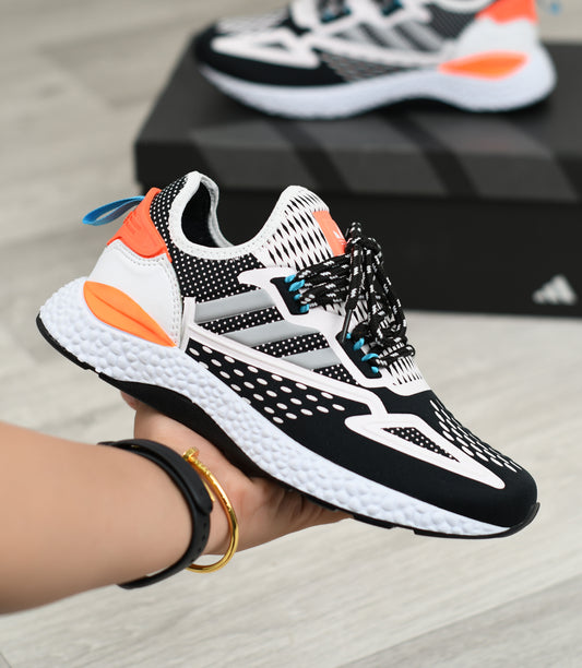 TENIS ADI ZX - NEGRO NARANJA