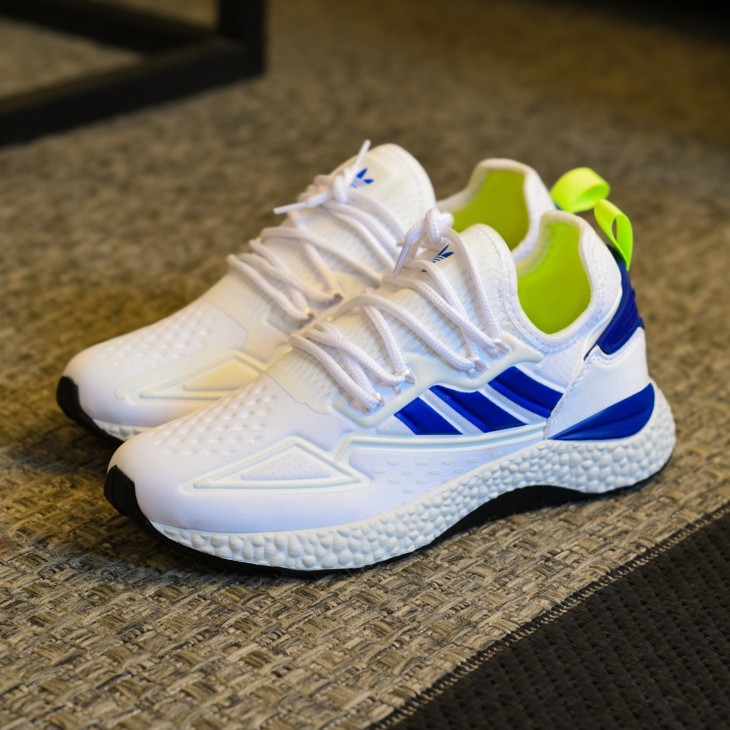 TENIS ADI ZX - BLANCO AZUL